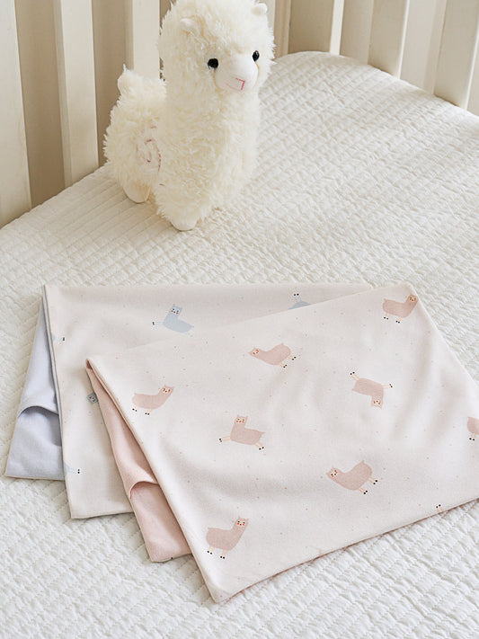 Happy Alpaca Cotton Knitted Pillow