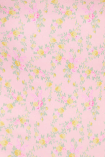 Brooksie Pink & Yellow Floral One-Piece Swimsuit