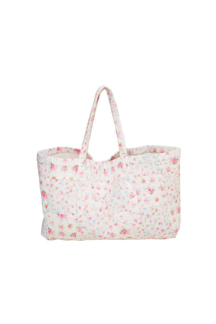 Cyndi Cotton Floral Tote