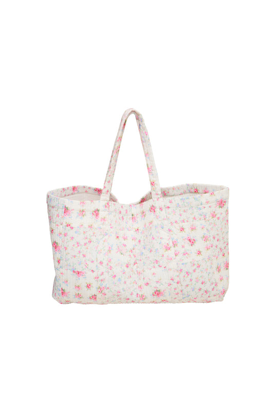 Cyndi Cotton Floral Tote