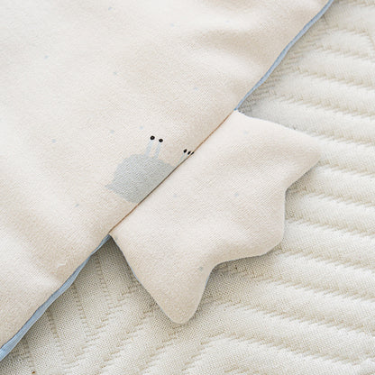 Happy Alpaca Cotton Knitted Light Comforter