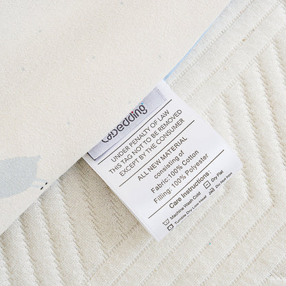 Happy Alpaca Cotton Knitted Light Comforter