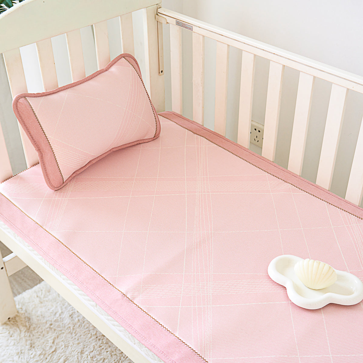 Baby Pink Bing Si Summer Mattress Topper Set