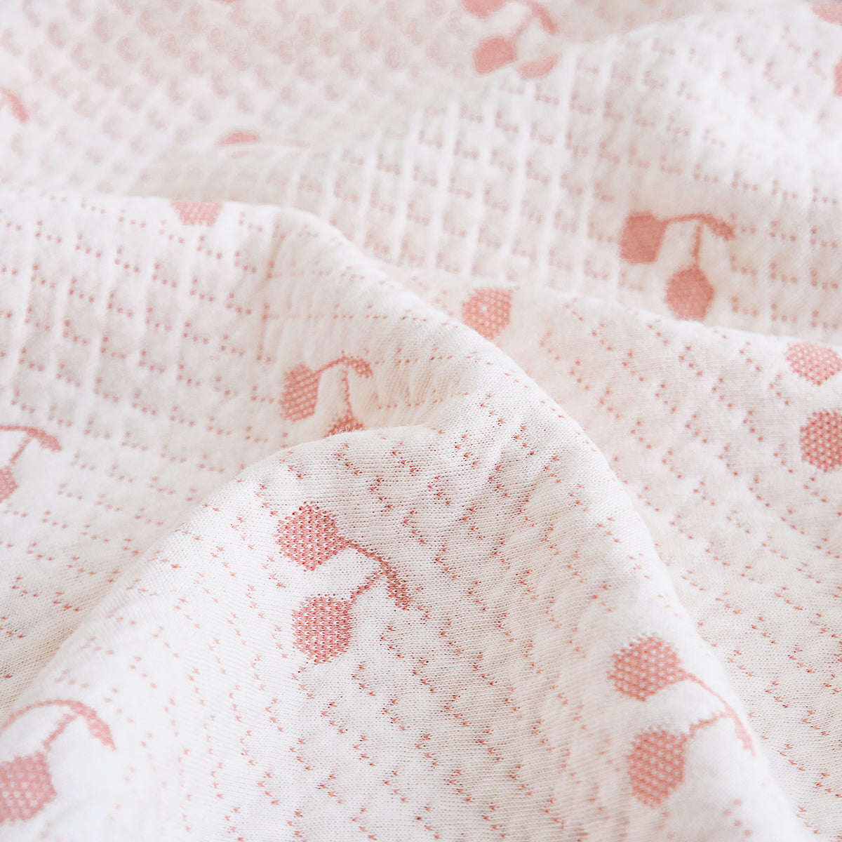 Cherry Pure Cotton Baby Blanket