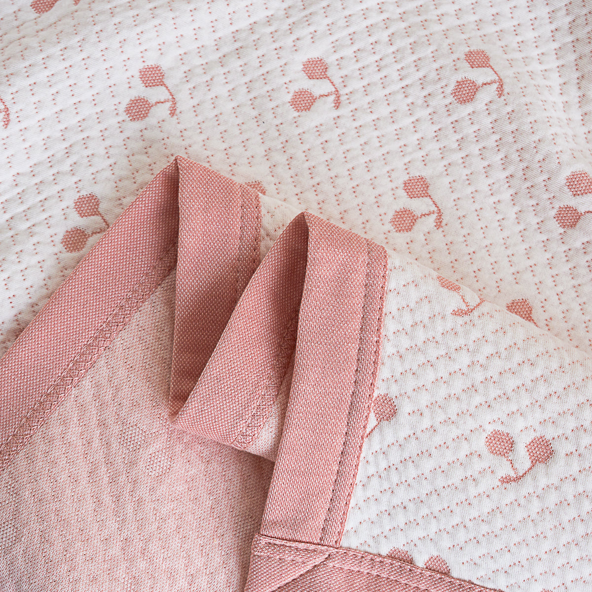 Cherry Pure Cotton Baby Blanket