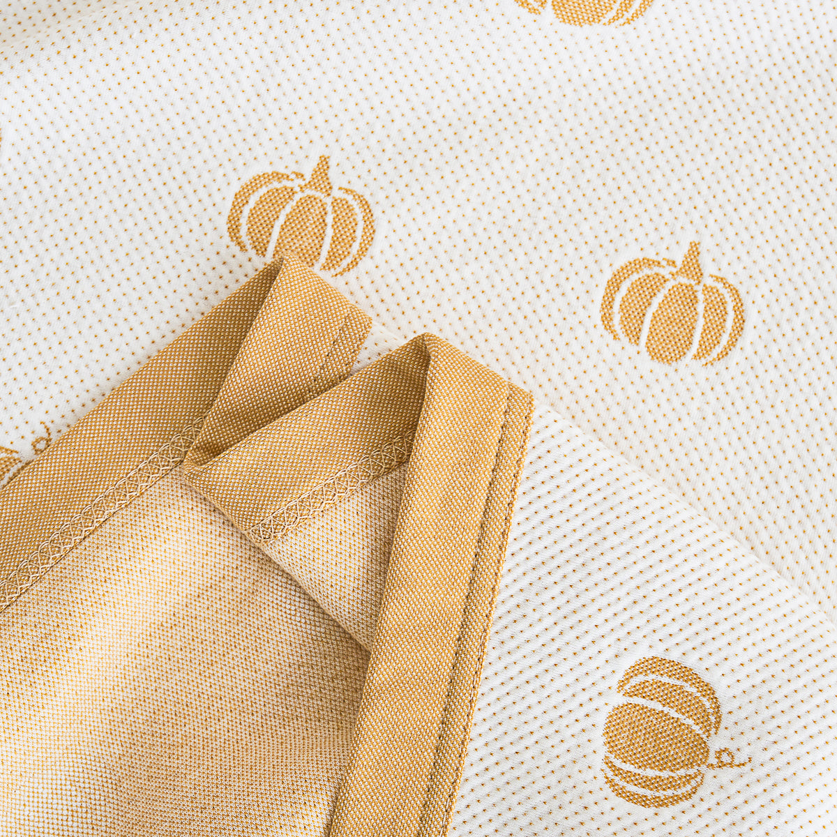 Pumpkin Pure Cotton Baby Blanket