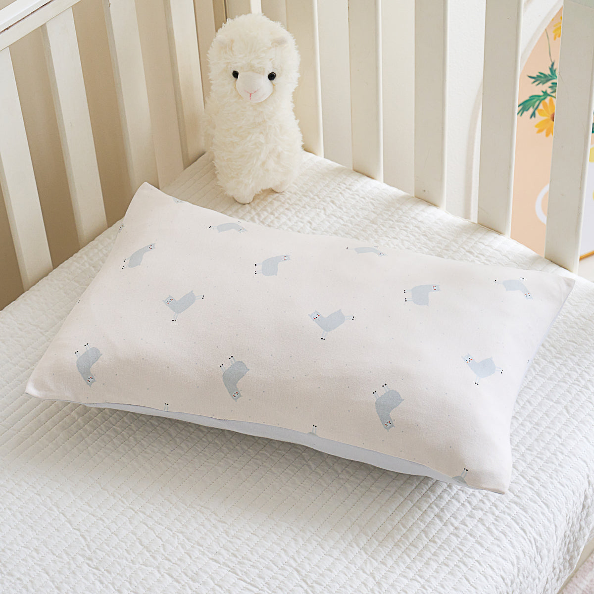 Happy Alpaca Cotton Knitted Pillow
