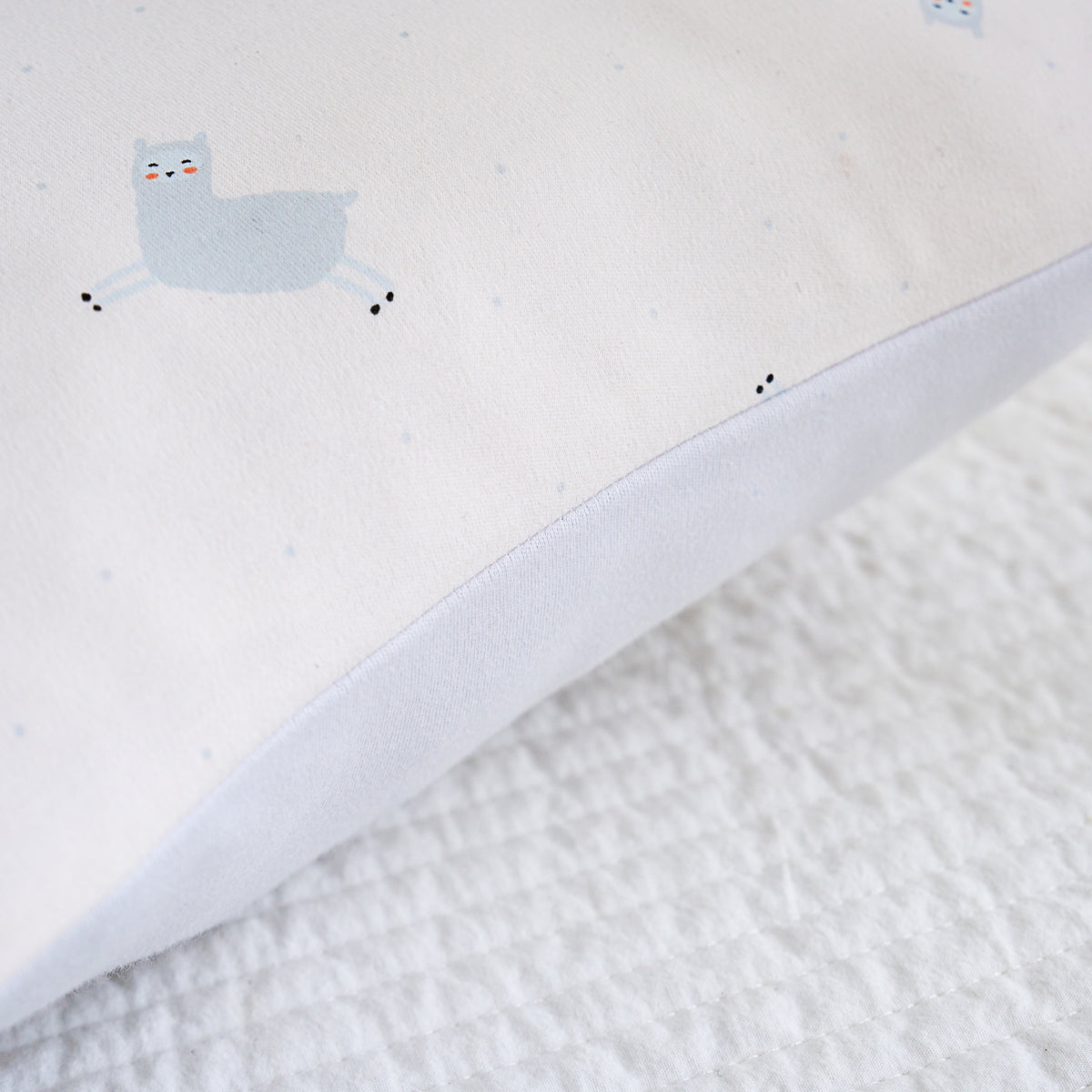 Happy Alpaca Cotton Knitted Pillow