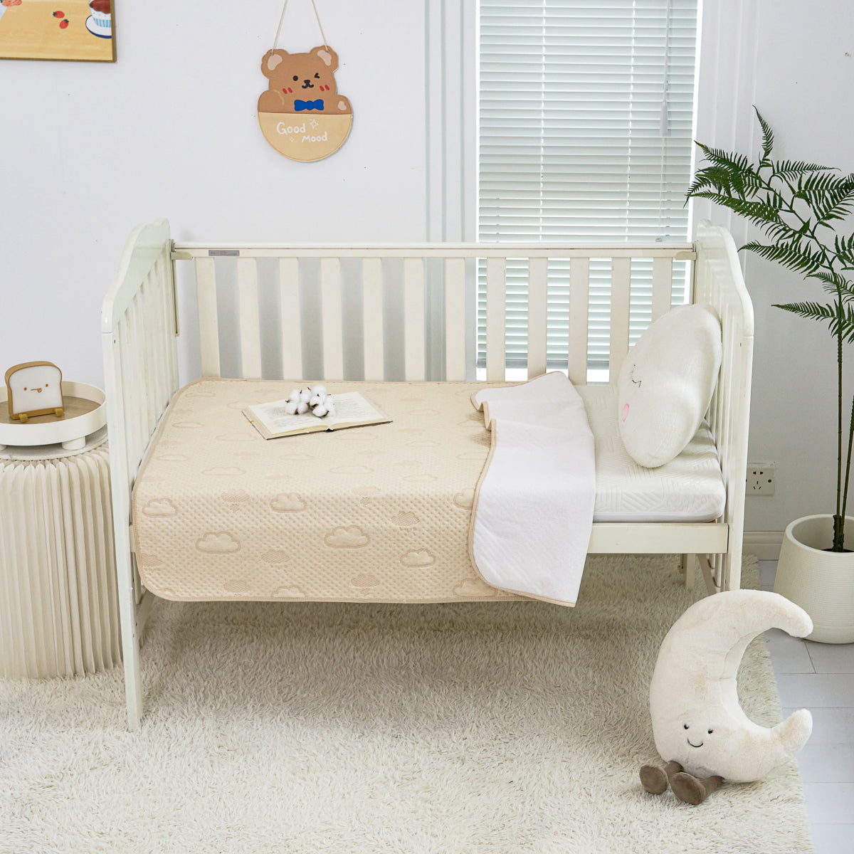 Dream Cloud Cotton Baby Sheet Protector