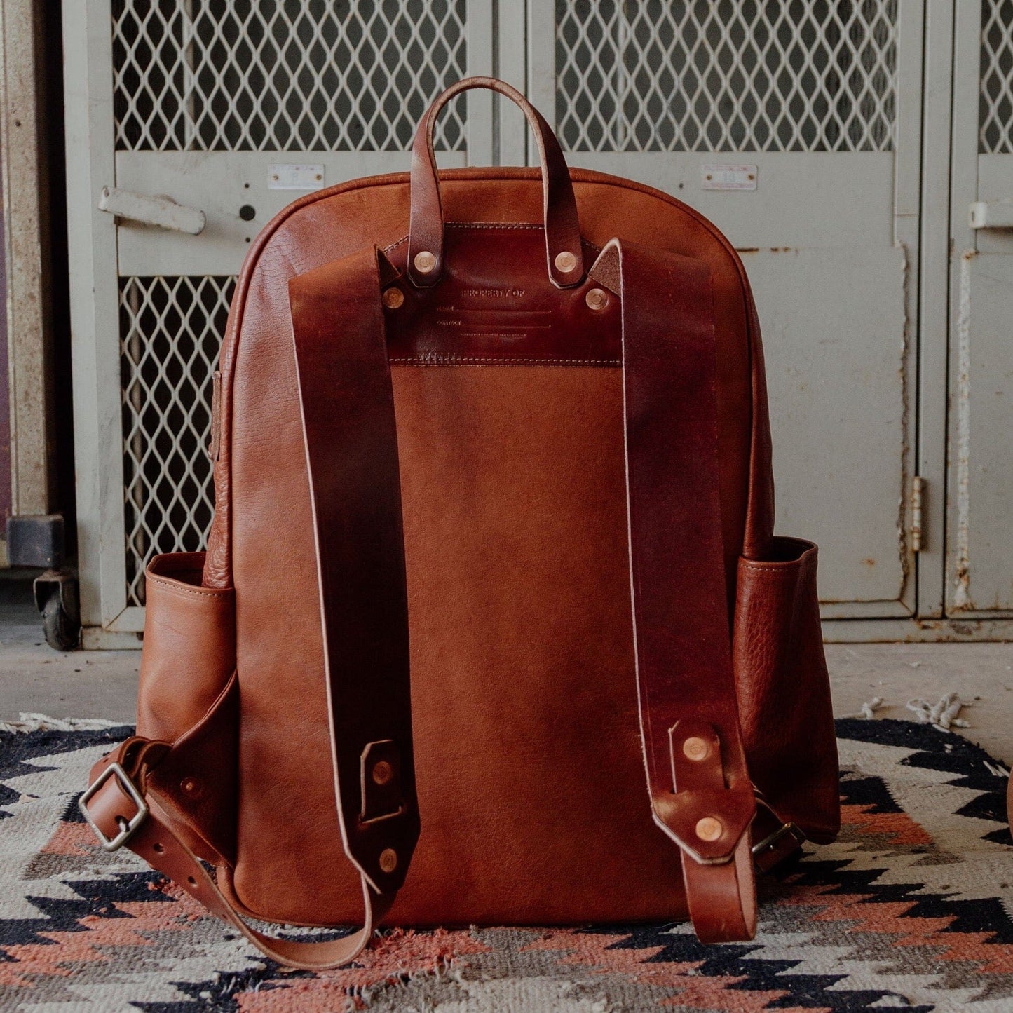 Leather Rover Backpack - Russet