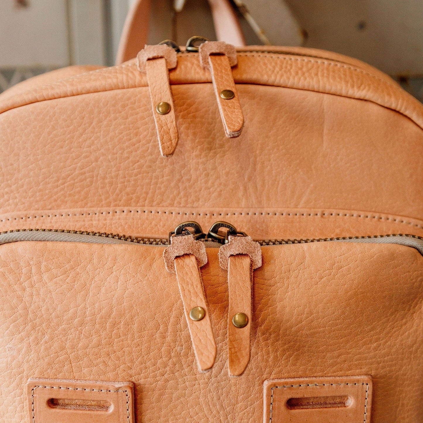 Leather Rover Backpack - Russet