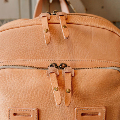 Leather Rover Backpack - Russet