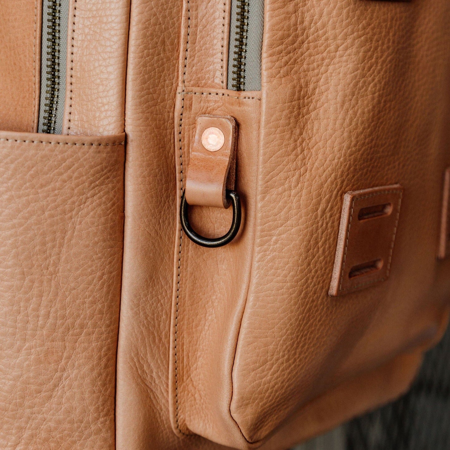 Leather Rover Backpack - Russet