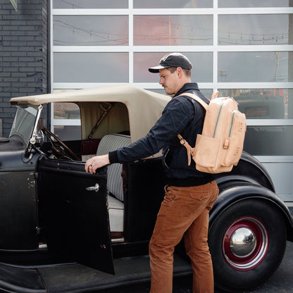 Leather Rover Backpack - Russet