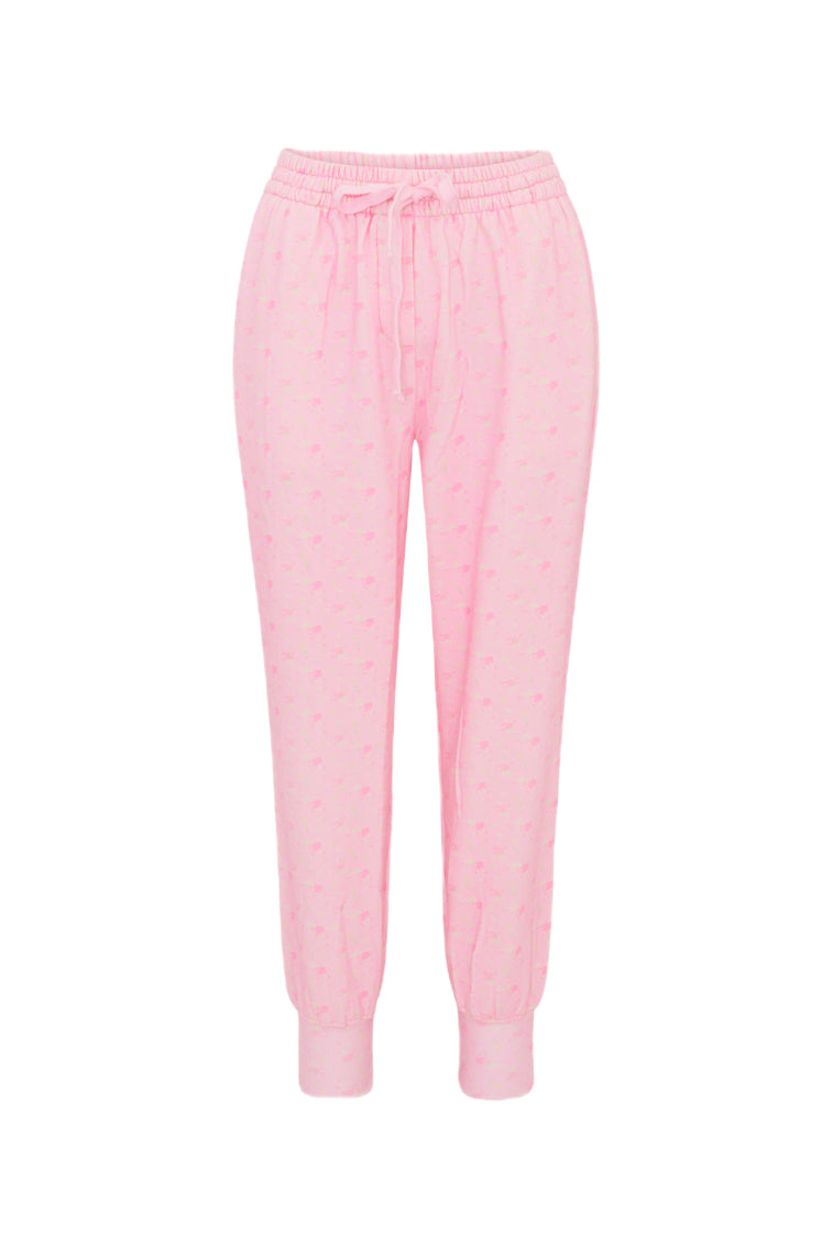 Lolana Floral Cotton Sweatpants