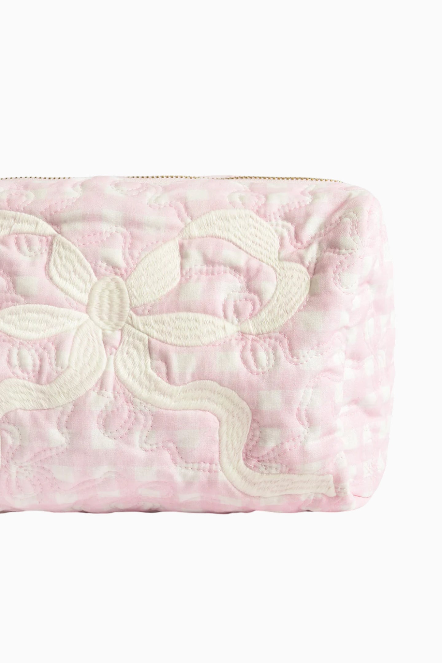 Octavia Gingham Pouch
