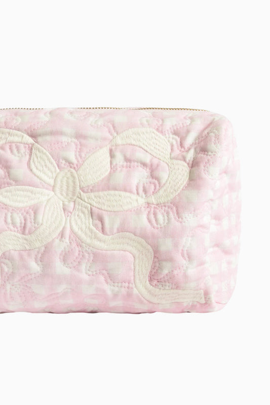Octavia Gingham Pouch