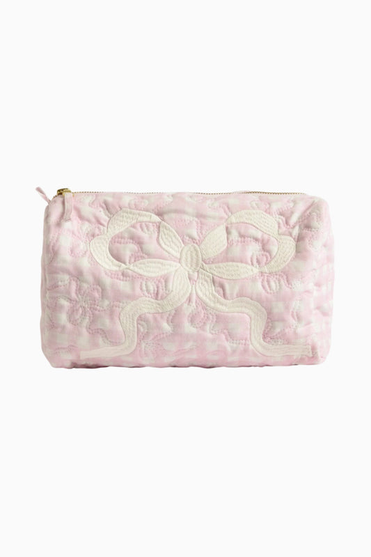 Octavia Gingham Pouch