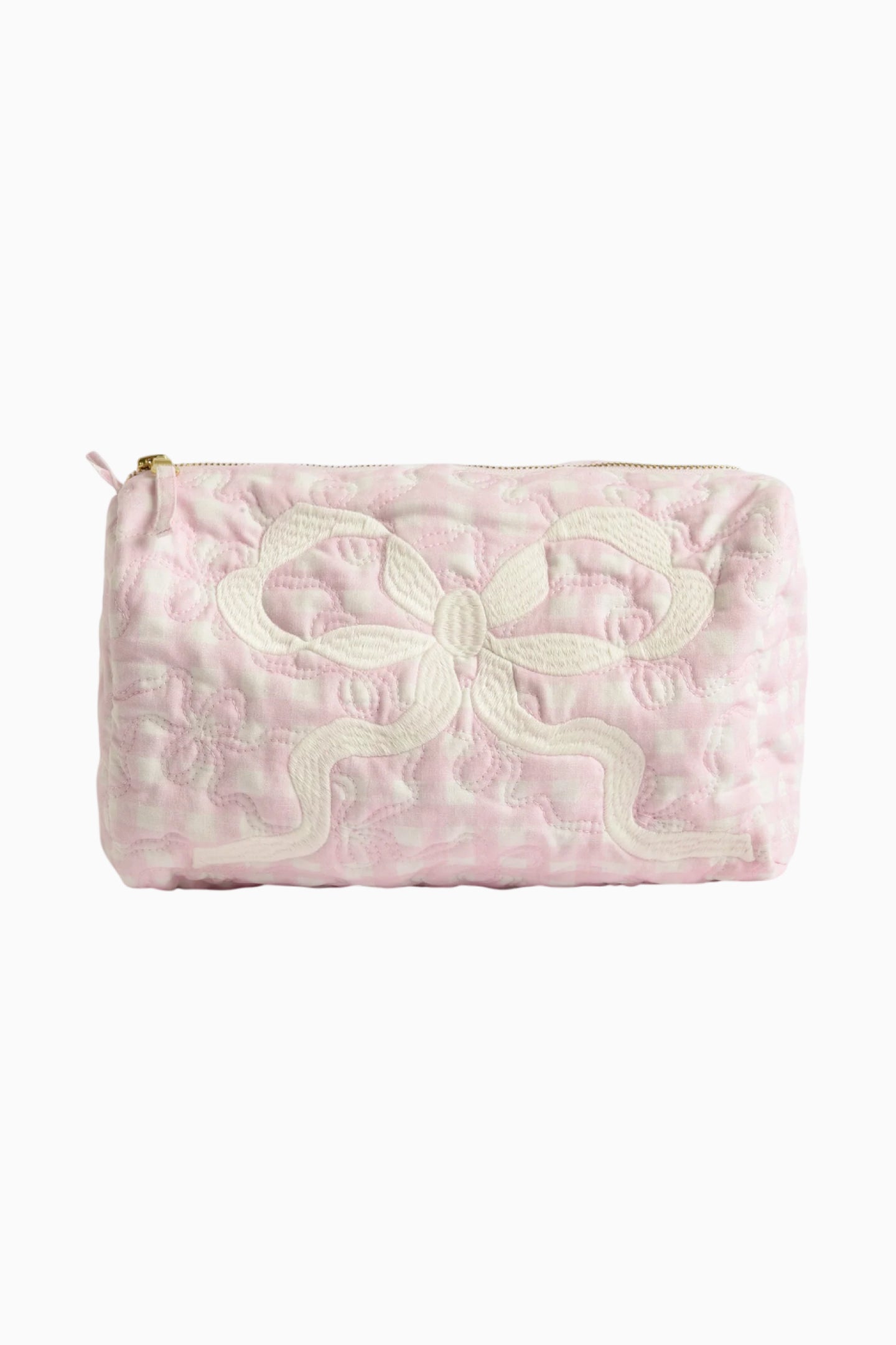 Octavia Gingham Pouch