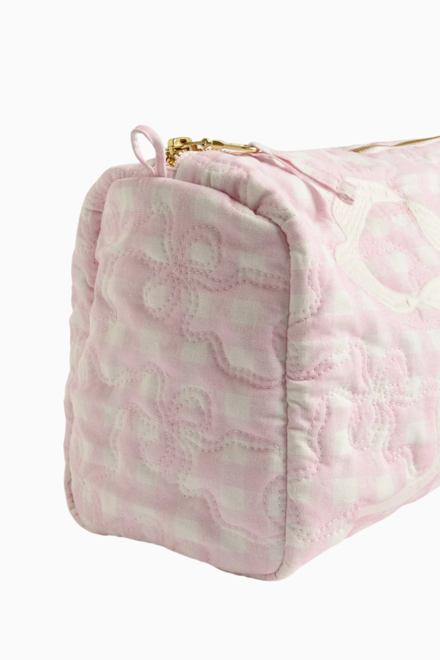 Octavia Gingham Pouch