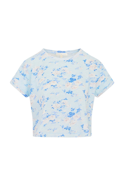 Rubin Cotton Cropped Tee