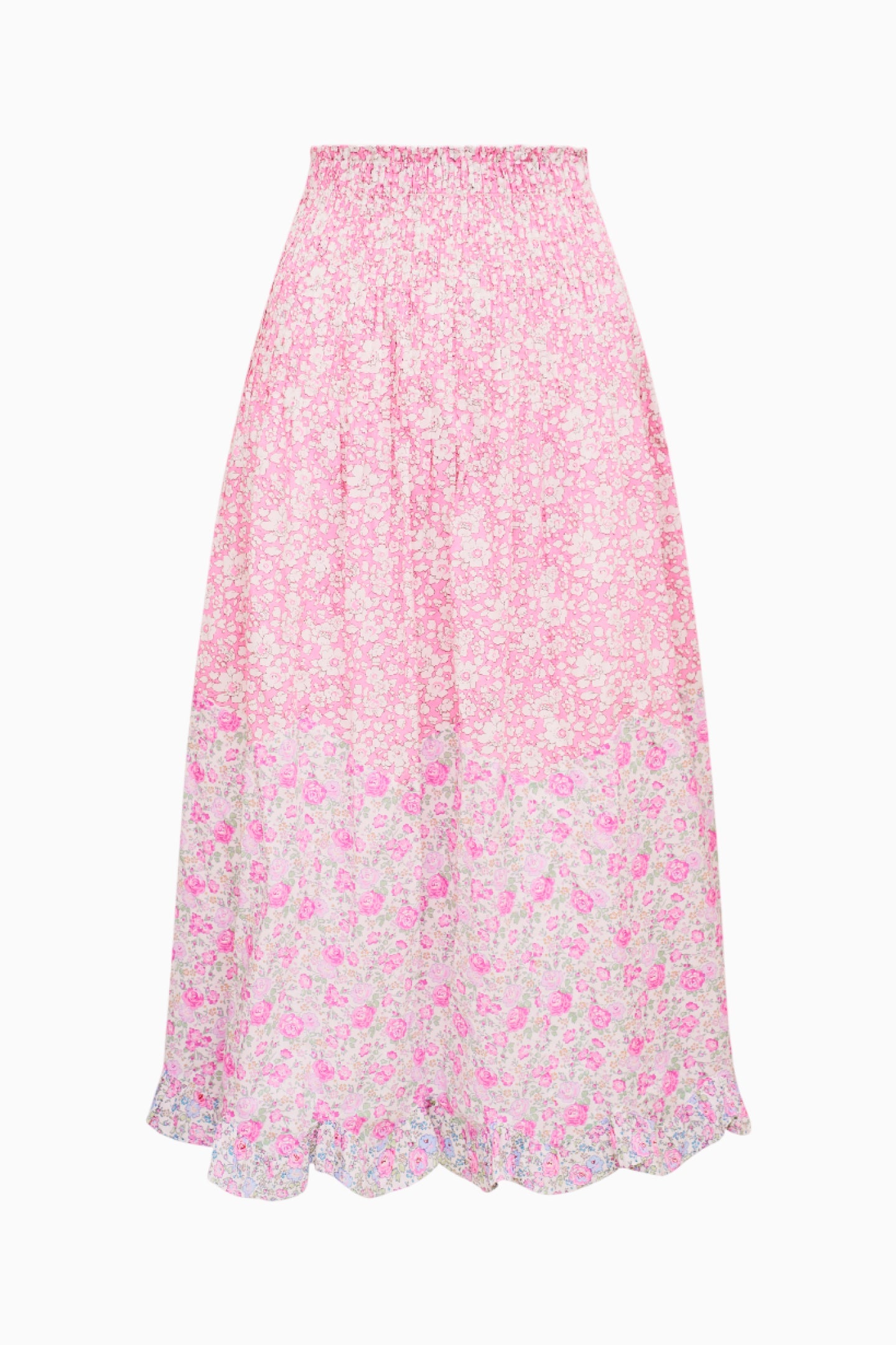 Tian Liberty Fabric Midi Skirt
