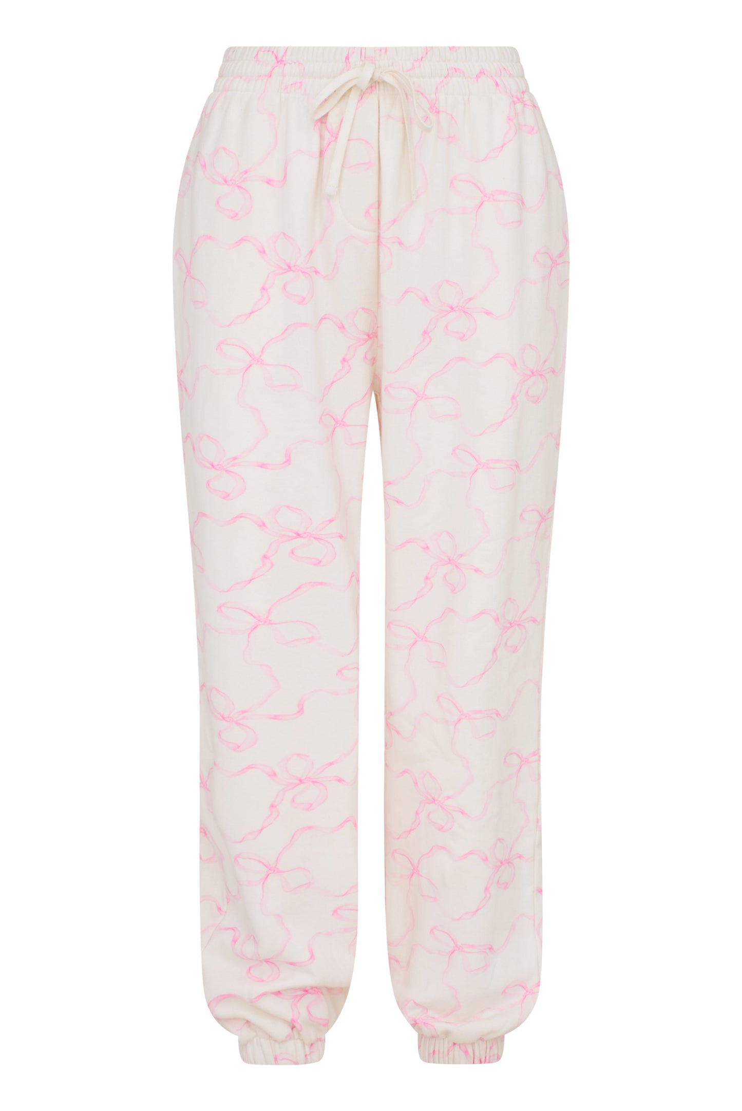 Lillia Cotton Bow Sweatpant